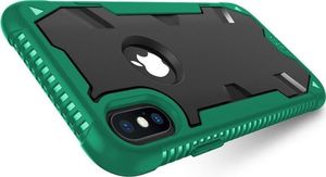 Zizo Zizo Proton Case - Pancerne Etui Iphone X Ze Szkłem 9h Na Ekran (emerald Green/solid Black) 5