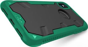 Zizo Zizo Proton Case - Pancerne Etui Iphone X Ze Szkłem 9h Na Ekran (emerald Green/solid Black) 6