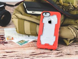 Zizo Zizo Proton Case - Pancerne Etui Iphone X Ze Szkłem 9h Na Ekran (orange/trans Clear) 3