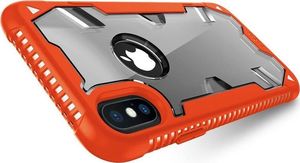 Zizo Zizo Proton Case - Pancerne Etui Iphone X Ze Szkłem 9h Na Ekran (orange/trans Clear) 5