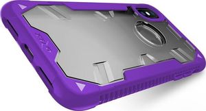 Zizo Zizo Proton Case - Pancerne Etui Iphone X Ze Szkłem 9h Na Ekran (purple/trans Clear) 5