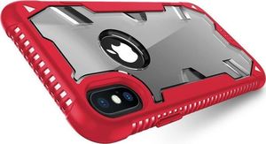 Zizo Zizo Proton Case - Pancerne Etui Iphone X Ze Szkłem 9h Na Ekran (crimson Red/trans Clear) 4