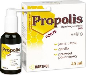 Bartpol Propolis Forte ekstrakt 10% suplement diety 45ml 1