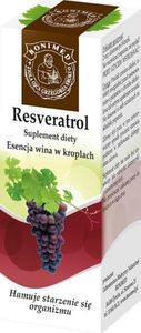 Bonimed BONIMED_Resveratrol esencja wina w kroplach hamuje starzenie się organizmu suplement diety 20ml 1