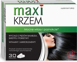 Colfarm Maxi Krzem mocne włosy i paznokcie suplement diety 30 kapsułek 1