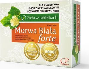 Colfarm COLFARM_Zioła w Tabletkach Morwa Biała Forte suplement diety 30 tabletek 1