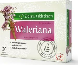 Colfarm COLFARM_Zioła w Tabletkach Waleriana suplement diety 30 tabletek 1
