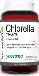 Kenayag KENAYAG_Chlorella suplement diety 120 kapsułek 1