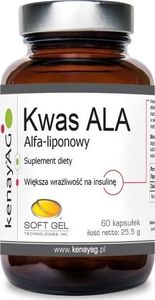 Kenayag KENAYAG_Kwas Ala (Alfa-Liponowy) suplement diety 60 kapsułek 1