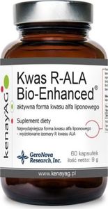 Kenayag KENAYAG_Kwas R-Alfa Liponowy (Bio-Enhanced) suplement diety 60 kapsułek 1