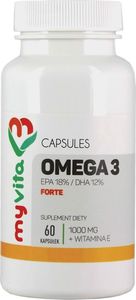 MYVITA MYVITA_Omega 3 Forte 1000mg suplement diety 60 kapsułek 1