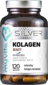 MYVITA MYVITA_Silver Kolagen Beauty 100% czysty suplement diety 120 kapsułek 1