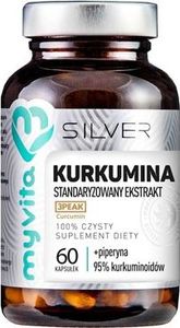 MYVITA Silver Kurkumina 100% 60 kapsułek 1