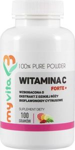 MYVITA MYVITA_Witamina C Forte+ suplement diety w proszku 100g 1