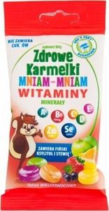 STARPHARMA STARPHARMA_Mniam-Mniam Zdrowe Karmelki Witaminy i Minerały suplement diety o smaku wieloowocowym 1