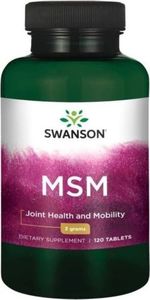 Swanson SWANSON_Msm Truflex 1500mg suplement diety 120 tabletek 1