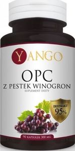 Yango YANGO_OPC Ekstrakt Z Pestek Winogron 300mg suplement diety 90 kapsułek 1