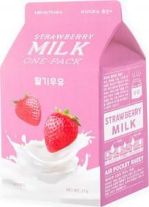 Apieu Maseczka Milk One-pack Brightening Strawberry 20g 1