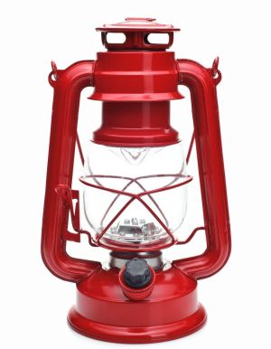 Falcon Eye Lampa campingowa Retro 15 LED bateryjna czerwona (150850) 1