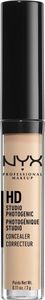 NYX NYX_Cosmetics HD Concealer Wand kryjący korektor do twarzy CW03 Light 3g 1