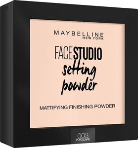 Maybelline  Puder do twarzy Face Studio Setting Powder 003 Porcelaine 9g 1