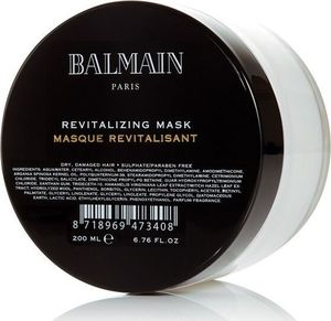 Balmain Maska rewitalizująca do bardzo zniszczonych włosów z proteinami jedwabiu i olejem arganowym 200ml 1