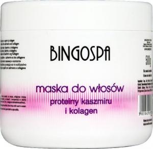 BingoSpa Maska do włosów z proteinami kaszmiru i kolagenu 500g 1