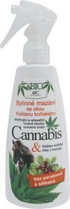 Bione Cannabis maść ziołowa z kasztanowcem 260ml 1