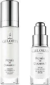 Chlorys CHLORYS_SET Rosy De Diamant Beauty Ritual Whitening Regenerating rozświetlające serum do twarzy 10ml + rozświetlająca emulsja do twarzy 12ml 1