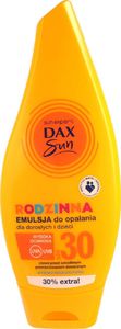 DAX DAX_Sun SPF30 rodzinna emulsja do opalania dla dorosłych i dzieci 250ml 1