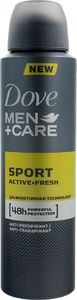 Dove  DOVE_Men + Care 48h Anti-Perspirant dezodorant w spray'u Active Fresh 150ml 1