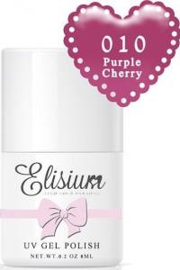 Elisium Lakier hybrydowy UV Gel 010 Purple Cherry 8ml 2