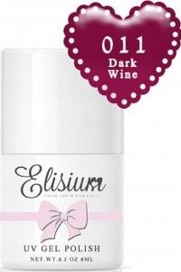 Elisium Lakier hybrydowy UV Gel 011 Dark Wine 8ml 2