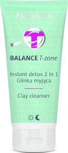 FLOSLEK FLOSLEK_Balance T-zone Instant Detox 2in1 glinka myjąca 125ml 1