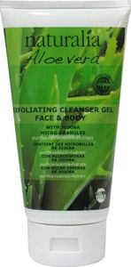 Naturalia Żel do mycia twarzy i ciała Aloe Vera Exfoliating Cleanser Gel Face&Body złuszczający 200ml 1