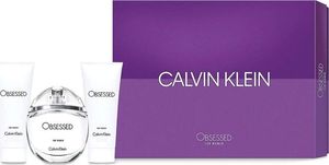 Calvin Klein Obsessed Woman Edp spray 100ml+balsam 100ml+żel pod prysznic 100ml 1