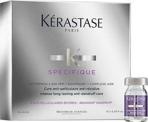 Kerastase Specifique Intense Long-Lasting Anti-Dandruff Care ampułki przeciwłupieżowe do włosów 12x6ml 1