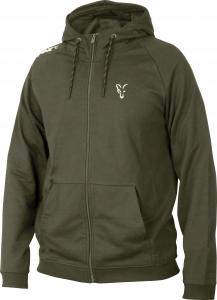 Fox Collection Green & Silver Lightweight Hoodie - roz. S (CCL031) 1