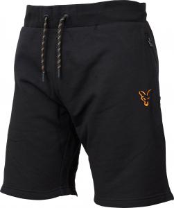 Fox Collection Orange & Black Lightweight Shorts - roz. L (CCL051) 1