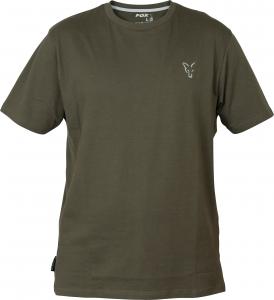 Fox Collection Green & Silver T-shirt - roz. S (CCL067) 1