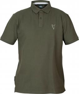 Fox Collection Green & Silver Polo Shirt - roz. S (CCL079) 1