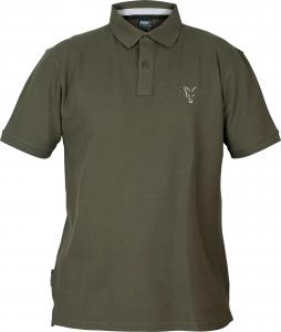 Fox Collection Green & Silver Polo Shirt - roz. L (CCL081) 1