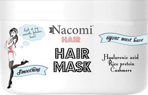 Nacomi Hair Mask Smoothing wygładzająco-nawilżająca maska do włosów 200ml 1