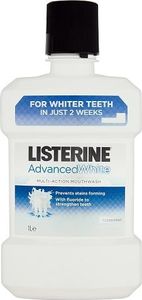 Listerine  Advanced White płyn do płukania jamy ustnej 1000ml 1