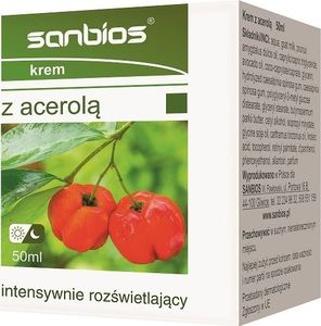 Sanbios Krem z Acerolą ujędrniający nawilżający 50ml 1