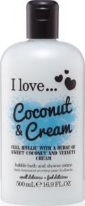 I love Krem pod prysznic i do kąpieli Coconut & Cream 500ml 1