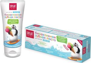 Splat Pasta do zębów Kids Natural Toothpaste For Kids 2-6 Years Fruit Ice-Cream 50ml 1