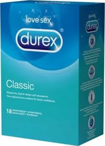 Durex  DUREX_Classic klasyczne prezerwatywy 18szt 1