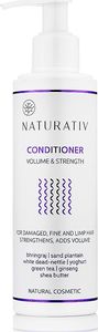 Naturativ Volume Strength Conditioner odżywka do włosów objętość i wzmocnienie 200ml 1