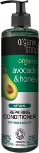 Organic Shop Natural Repairing Conditioner naturalna odbudowująca odżywka do włosów Avocado Honey 280ml 1